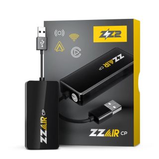 ZZ2 ZZAIR-CP converts wired CarPlay to wireless CarPlay in seconds.  Works on Factory and Aftermarket wired Carplay radios. Plug and Play!