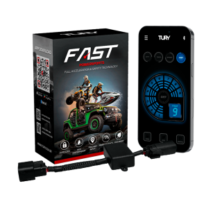 Tury Fast Throttle Response Controller For Jeep Wrangler JK 07-18 FAST-IP-3.0-E