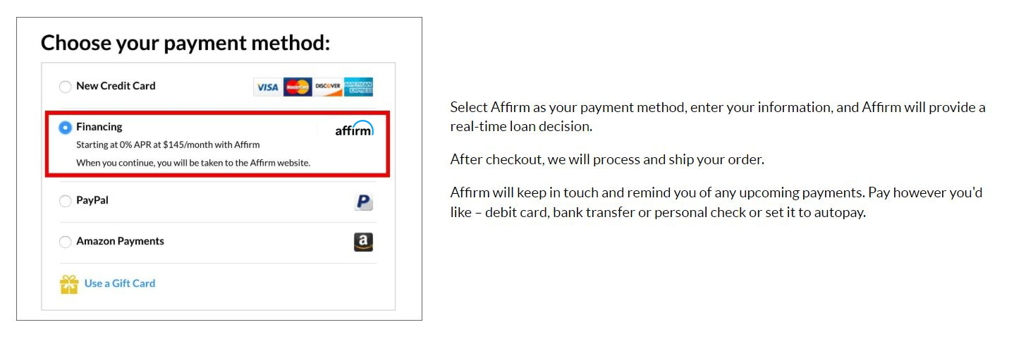 Financing